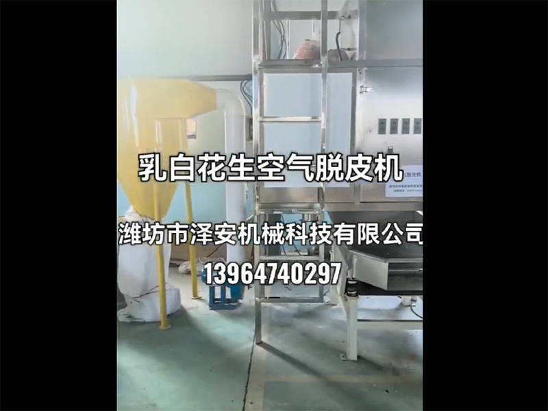 乳白花生空氣脫皮機(jī)視頻